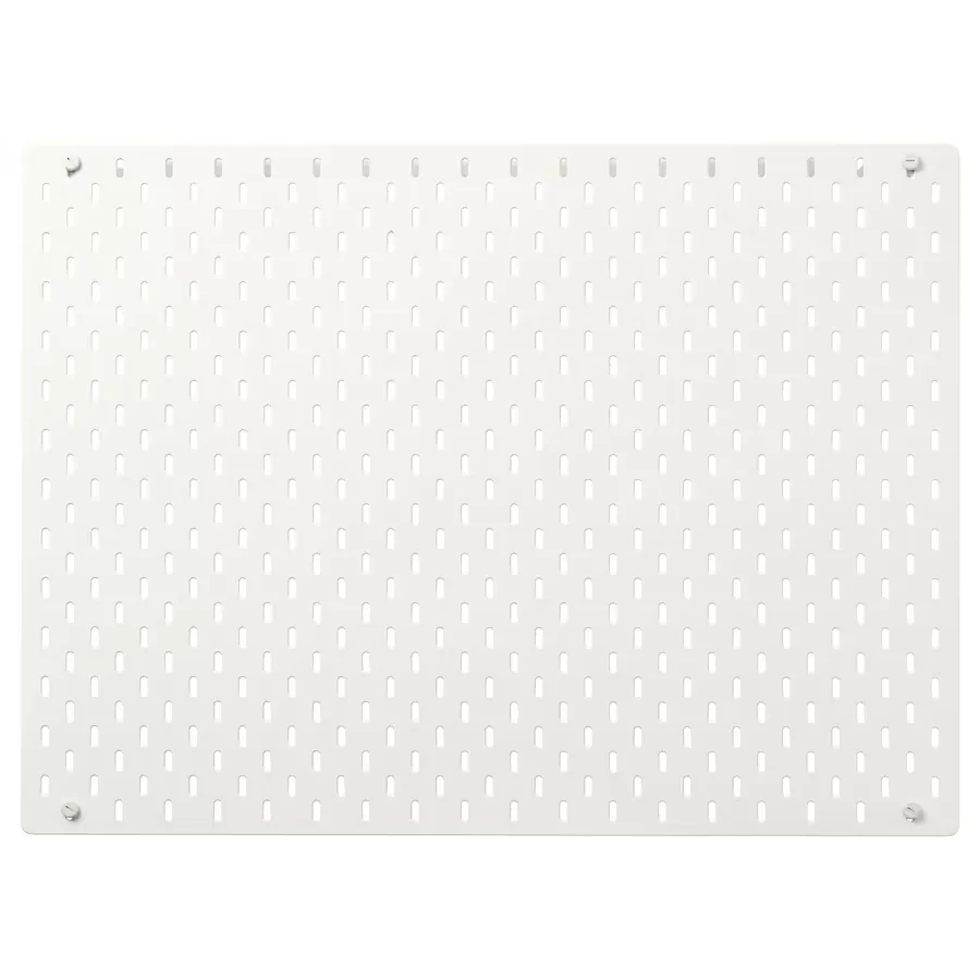 An IKEA Pegboard Was the Smart Storage Fix for Cleaning Supplies in This Narrow Laundry Closet - 2