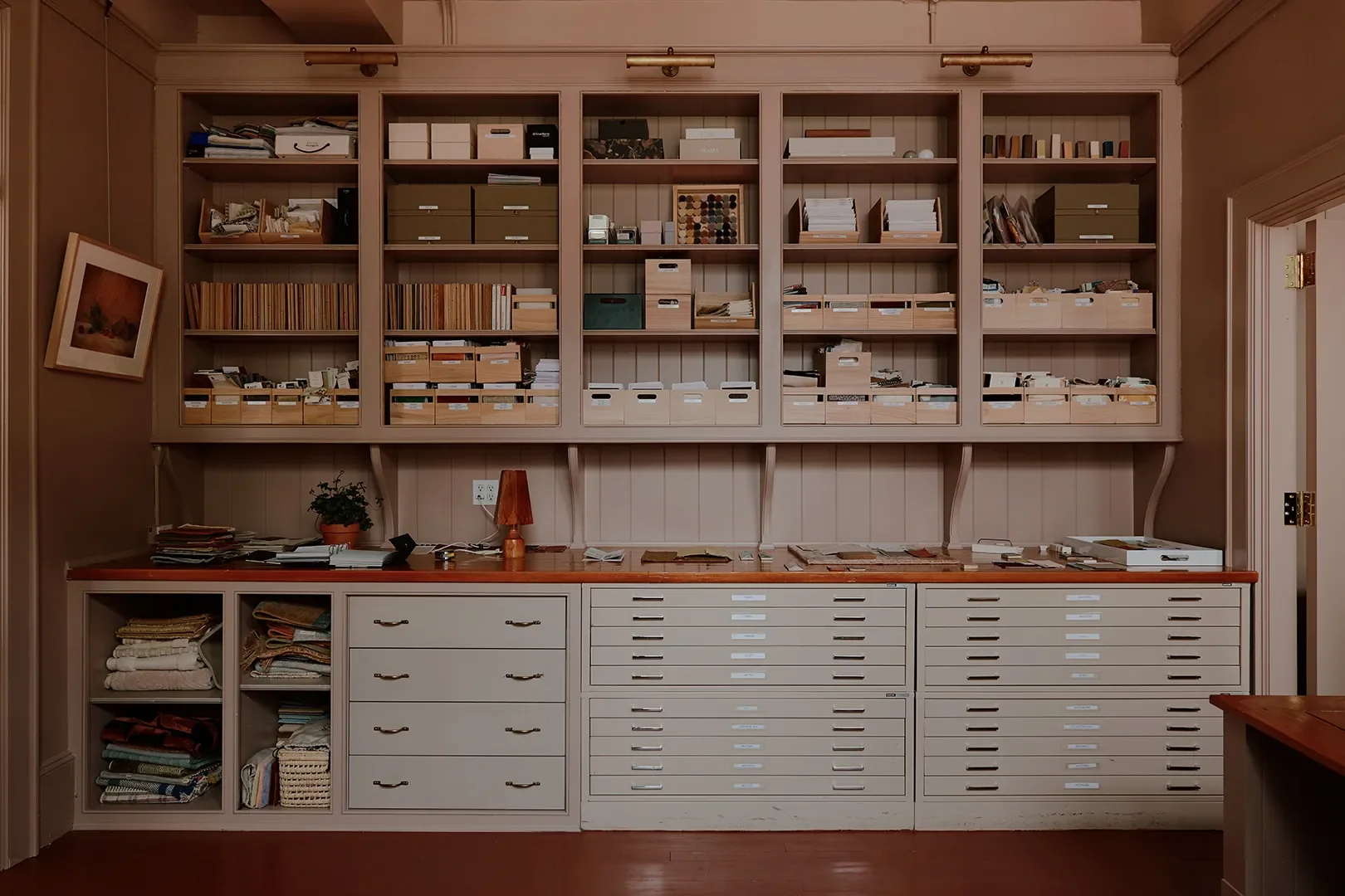 Mismatched Doorknobs and Crimson Floors Give This Design Studio Its Layered, Collected Soul - 8