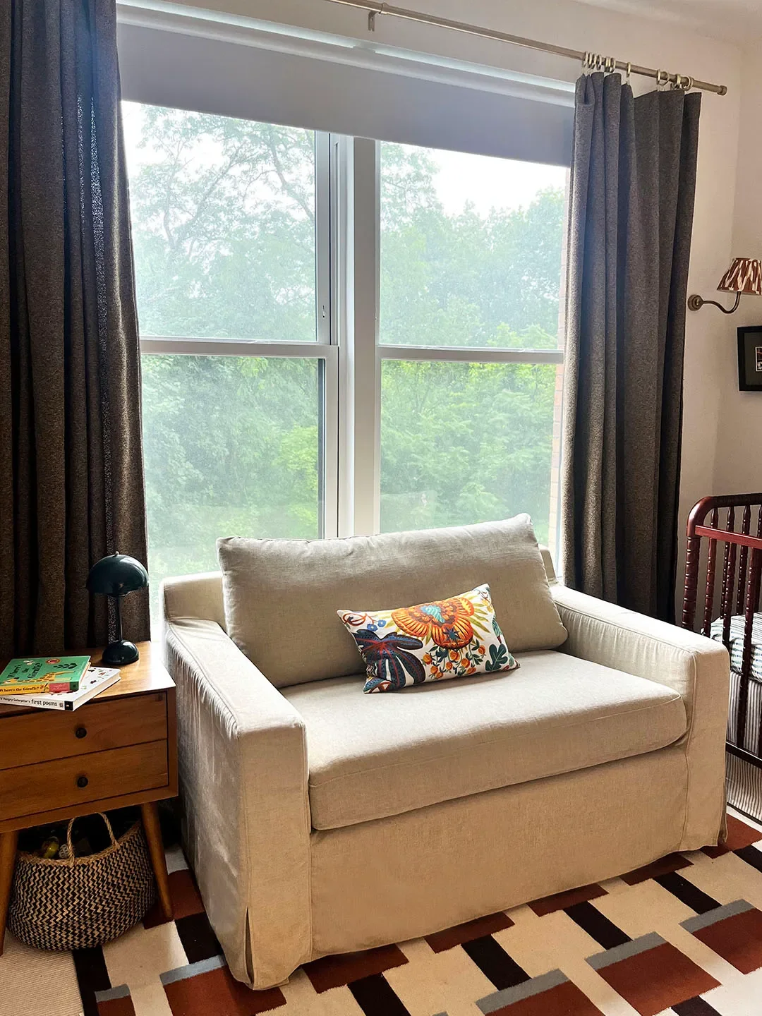 This Pull-Out Sleeper Sofa Turns a Nursery Into a Guest Room in Seconds - 3