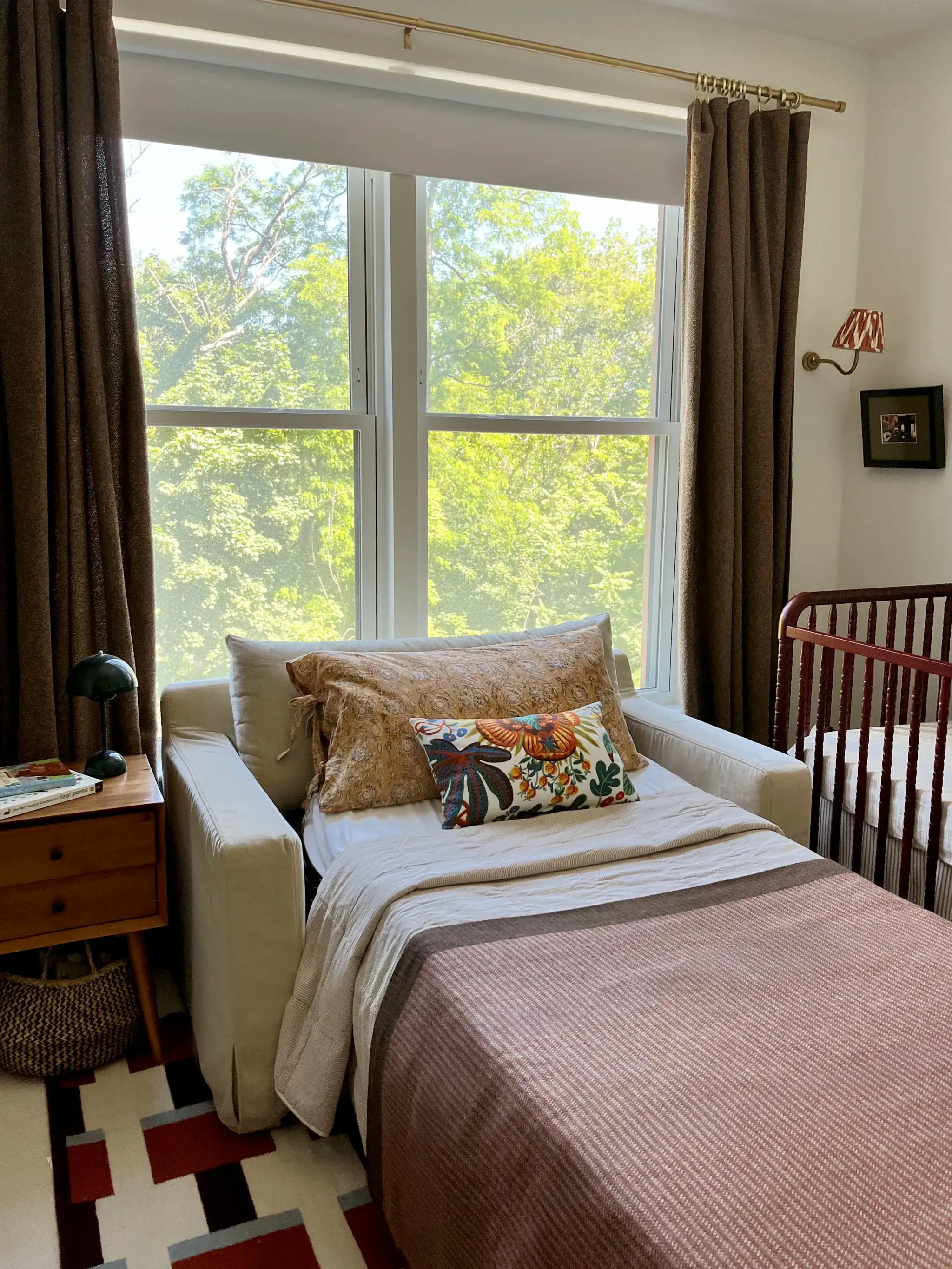 This Pull-Out Sleeper Sofa Turns a Nursery Into a Guest Room in Seconds - 6