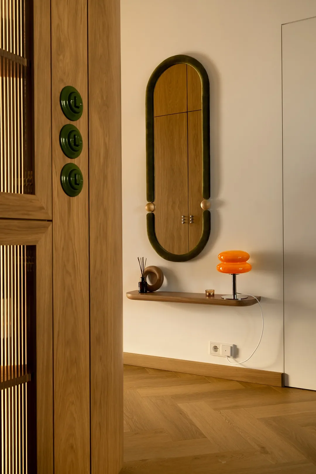 This Wood-Clad Warsaw Apartment Delivers Six Zones in Just 678 Square Feet - 5